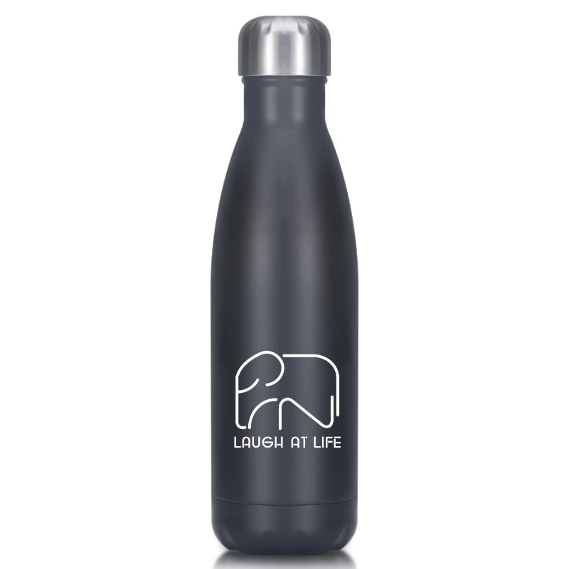 

500ML Thermos Vacuum Flask Stainless Steel Water Bottle Thermos Insulated Hydr Flask Water Bottle Girl Friend Gifts Water Bottle