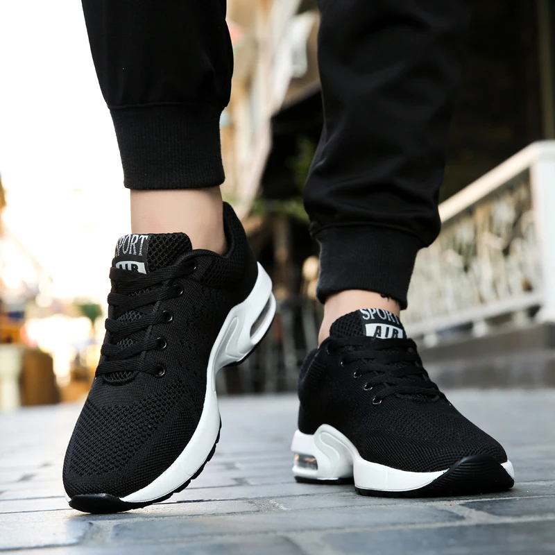 Мужская повседневная обувь кроссовки уличная спортивная для бега Homme модные