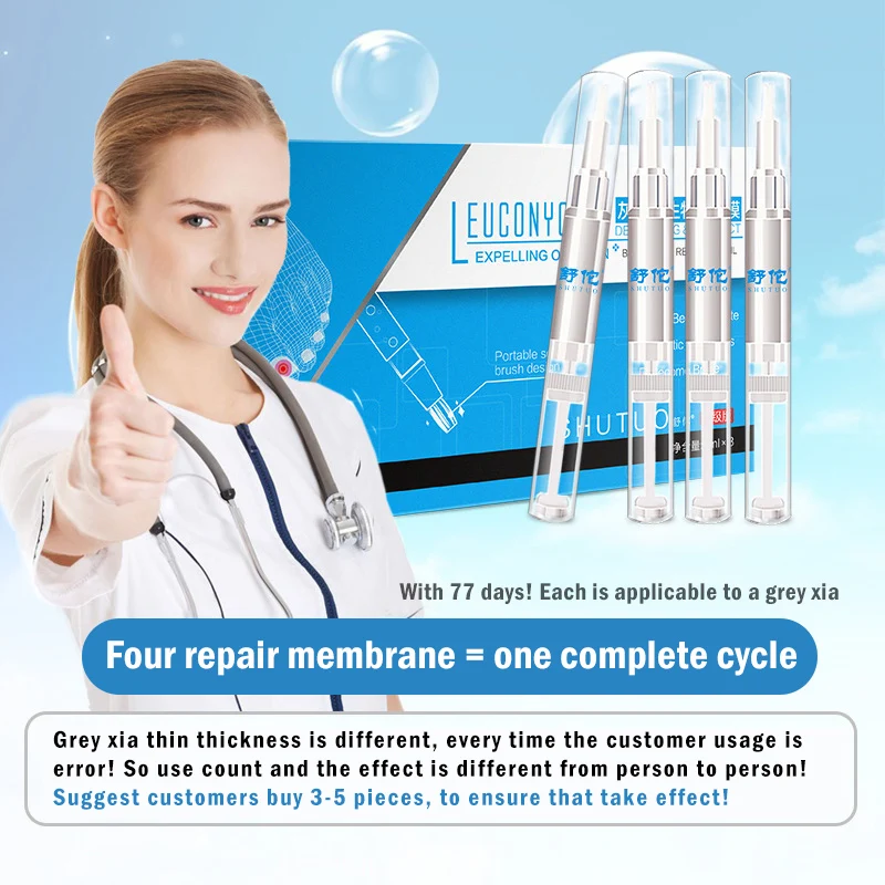 

Anti Fungus Nail Liquid Nail Art 4 Pcs Nail Repair Pen Onychomycosis Paronychia Anti Fungus Tools