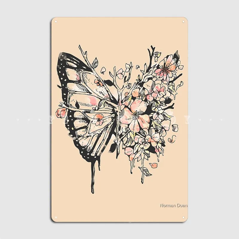 Металлический знак Metamorphora настенная пещера домашний постер на заказ оловянный