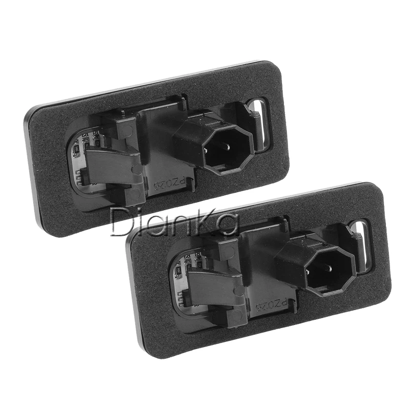 Автомобильный светодиодный номерной знак 12 В Белый SMD для Toyota Land Cruiser Prado Reiz 4D Mark X