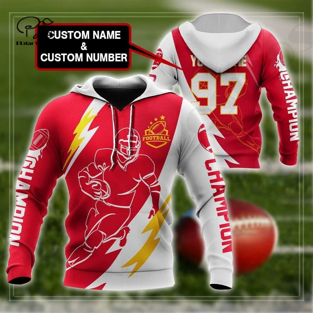PLstar Cosmos 3DPrint Newest Customize Name Champion Footbal