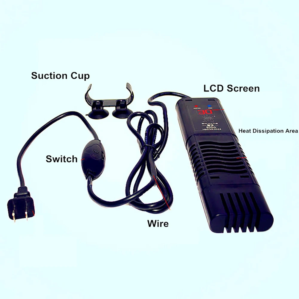 Аквариум электронный нагревательный стержень PTC 300W 500W 800W 1000W 1500W автоматический