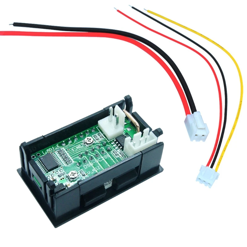 Цифровой вольтметр Амперметр DC100V 10A Панель Ампер Вольт Напряжение измеритель