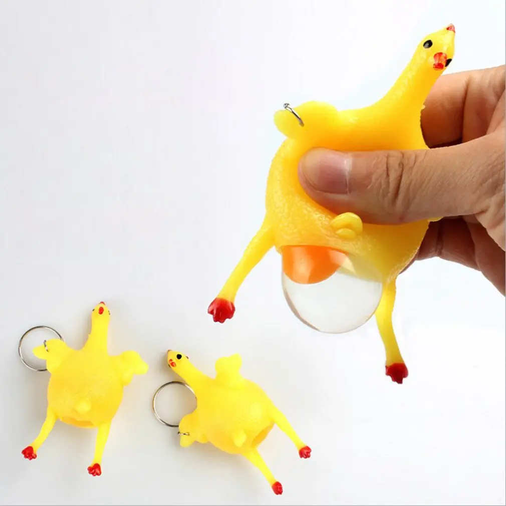 1 шт. шар для снятия стресса новинка Squeeze цыпленок запястье руки упражнения