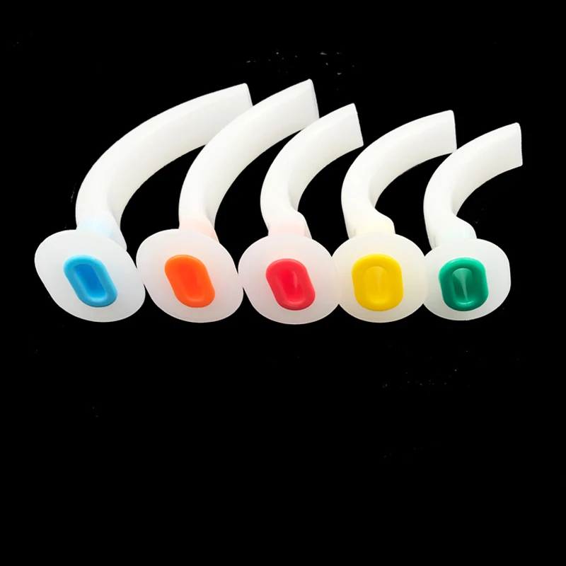 Медицинская дыхательная трубка Guedel с цветовой кодировкой для оказания первой