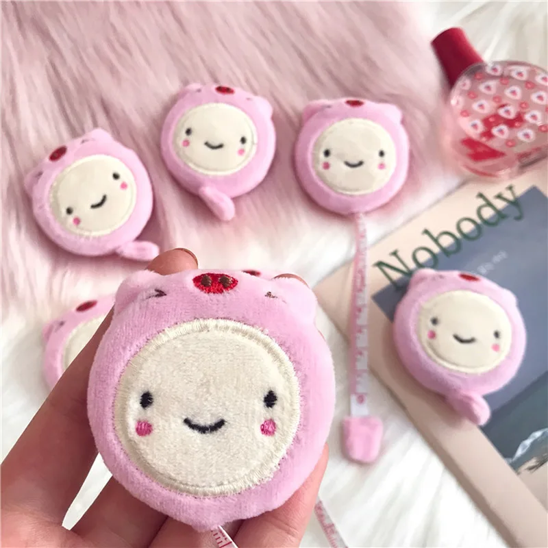 1 шт. милый мультфильм 150 см портативный плюшевый Выдвижной Рулетка рулетка инструмент для шитья подарок на год