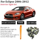 14x для 2006-2012 Mitsubishi Eclipse Canbus без ошибок светильник свет Автомобильные аксессуары светильник чтения Карта купольная лицензия
