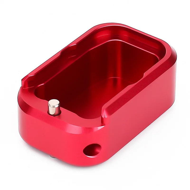 

Aluminum Tactical Magazine Base Pad Kit Glock 17 9/40 +3/4 Mag Extension Hunting Gun Accessories