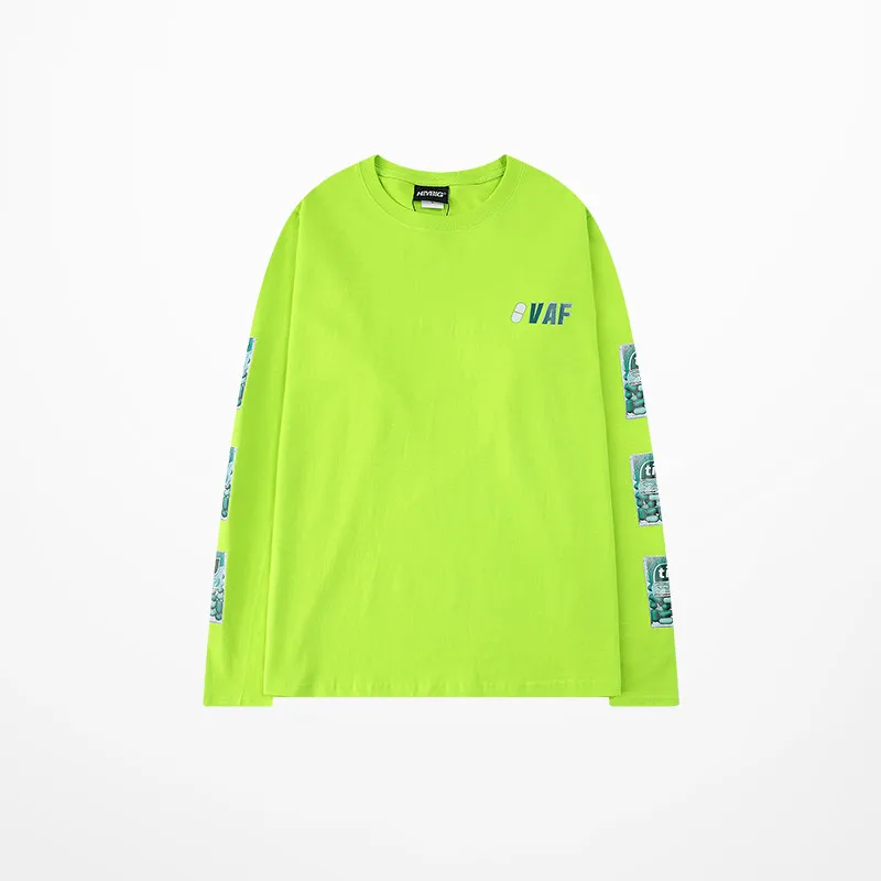 Ss16 футболка для мужчин Корея Винтаж оранжевый Harajuku Письмо большого размера с