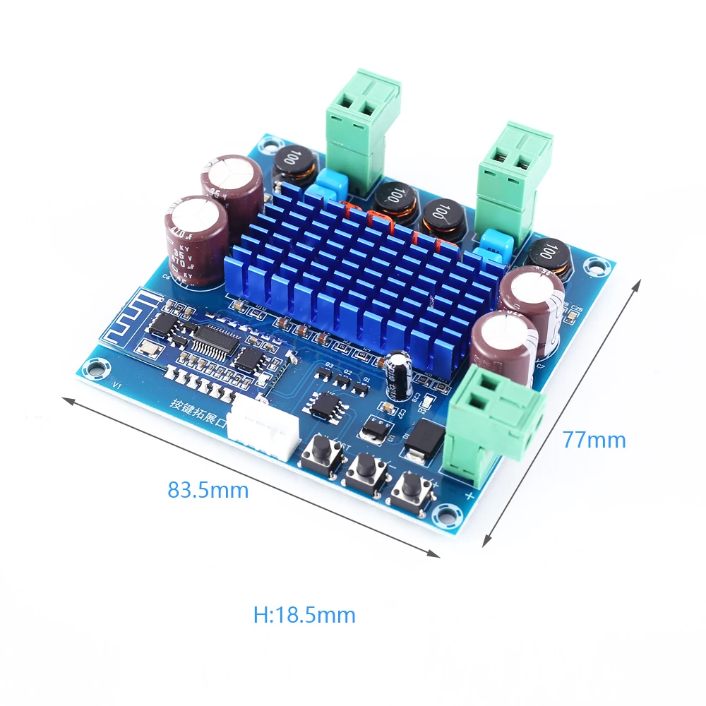 TPA3116D2 Bluetooth цифровая плата усилителя мощности BLE5.0 50 Вт стерео беспроводной