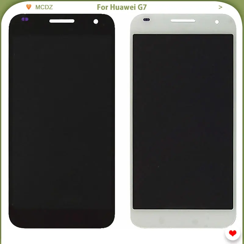 Новый Для huawei G7 L01 L03 ЖК дисплей сенсорный сенсор дигитайзер экран в сборе|Экраны