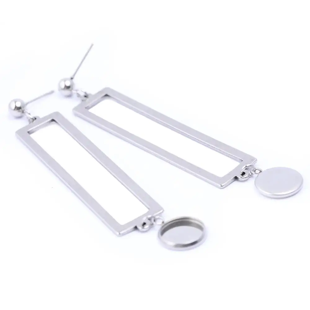 8 шт. заготовки для сережек гвоздиков 10 мм|Ювелирная фурнитура и компоненты| |