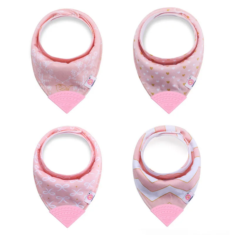 Детские нагрудники с прорезывателем детские вещи треугольный нагрудник