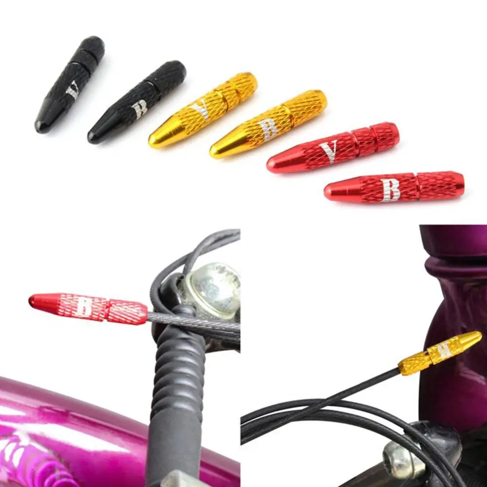 

Bicycle Aluminum Alloy Brake Shifter Derailleur Tail Wire Inner Cable End Cap