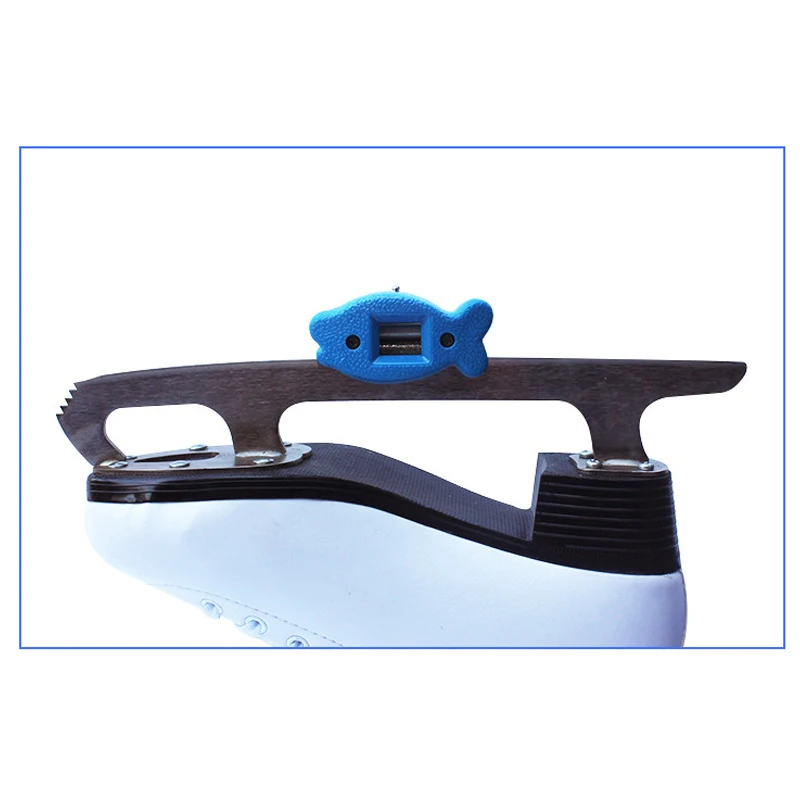 

1pcs Ice Skating Blades Sharpener Diamond Hand Held Skate Sharpening Little Fish Shape RERI889