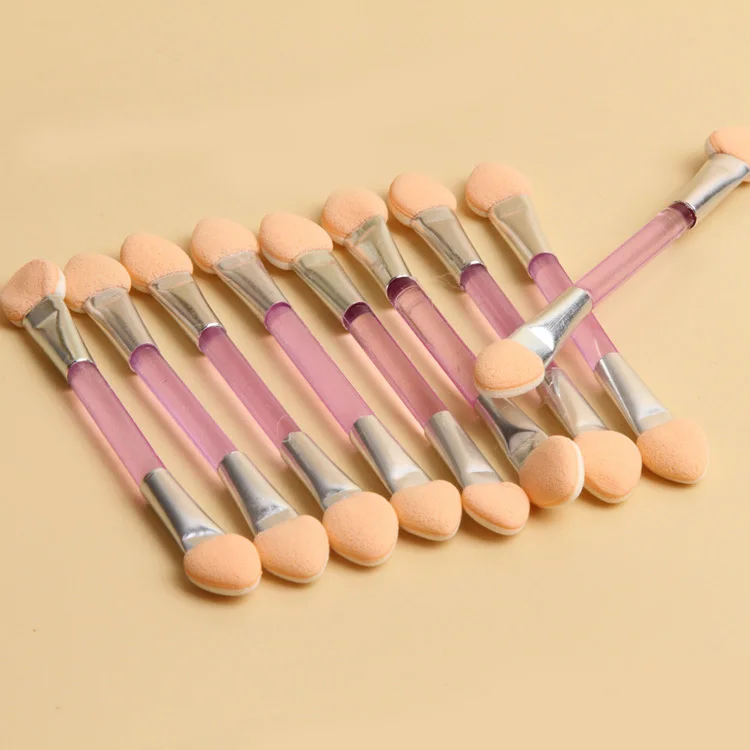 Новый модный стиль Косметическая Красота тени для век двойная кисть одна штука