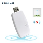 USB-ключ zemimart Tuya Zigbee, управление затеняющим двигателем для жалюзи Am15, работает с умным мини-мотором для занавесок Tuya Zigbee Hub