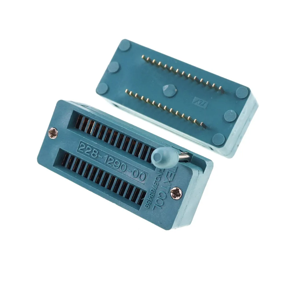 Инструмент для тестирования IC DIP ZIF ZIP Socket 28 Pin Pitch 1 78 мм 778 двухрядный интервал 10 16 0 4