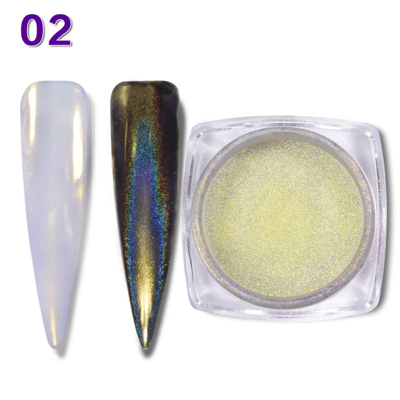 BeautyBigBang 0,2 г блеск для ногтей мерцающий жемчуг русалки пигмент Блестящий лазер оболочка Мерцающий Порошок маникюр Дизайн ногтей украшение