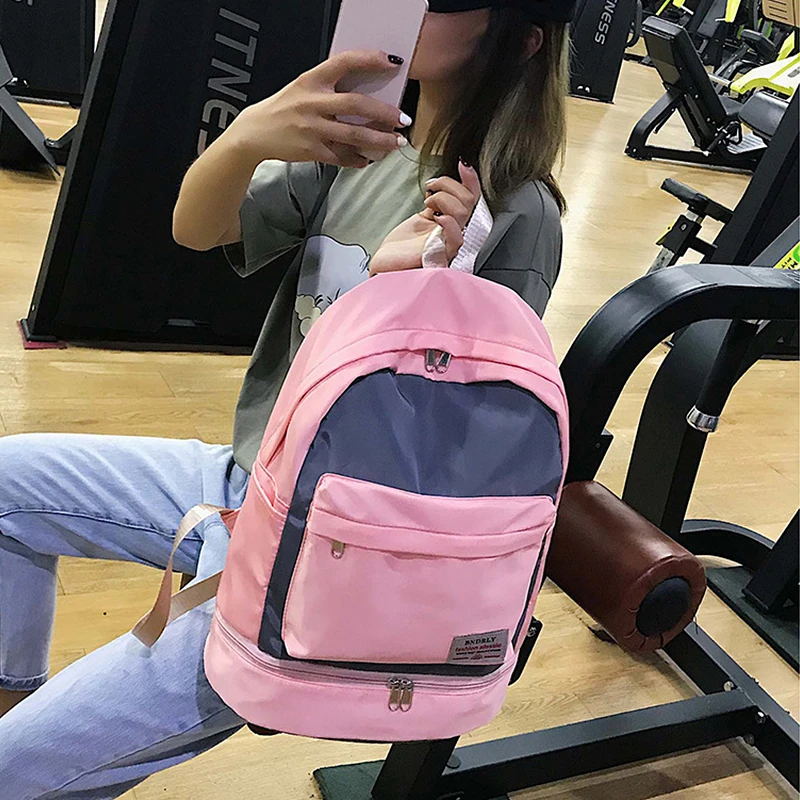 Рюкзак для отдыха на открытом воздухе Женская водонепроницаемая сумка фитнеса