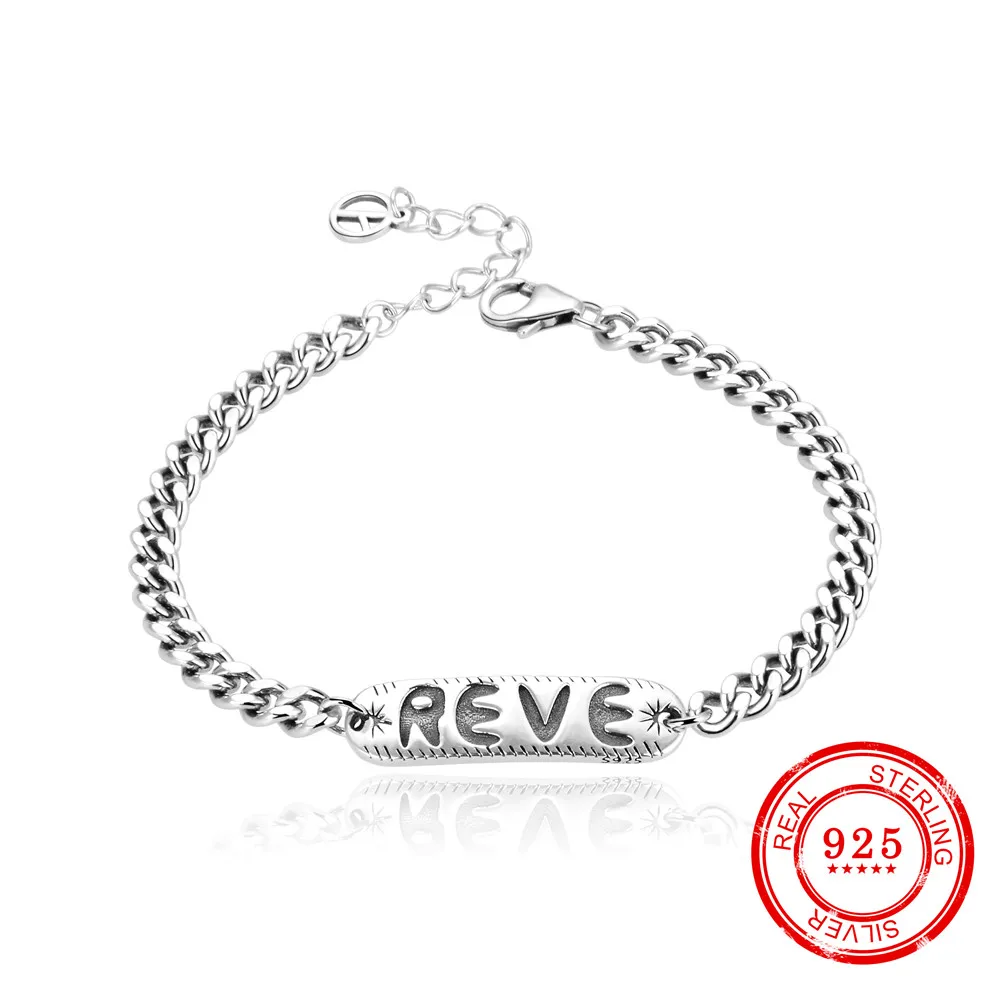 Корейский стиль Стерлинговое Серебро 925 браслет женский Свадебный Подарок