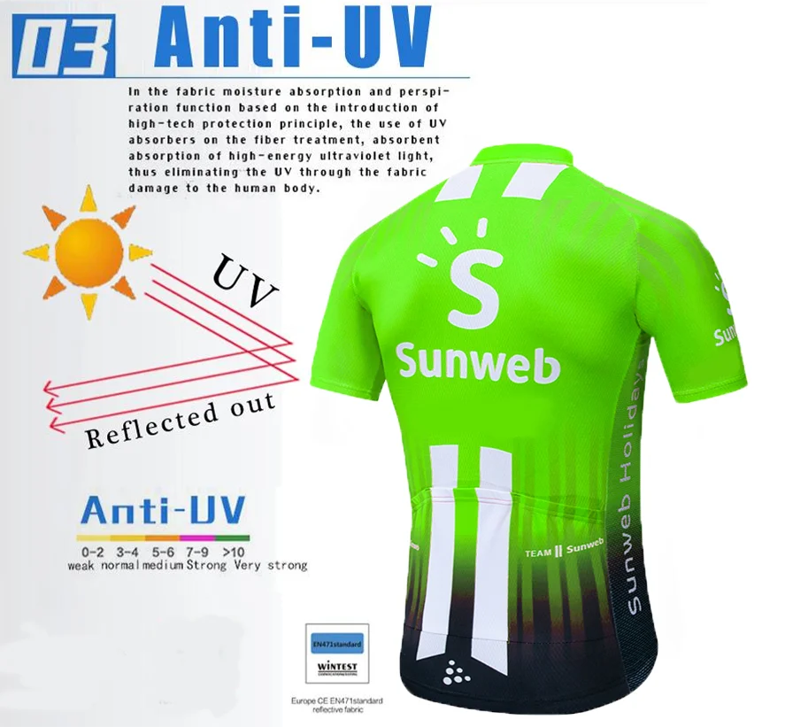 Мука SUNWEB Велоспорт team Clothing велосипед Джерси 12D велосипедные Шорты Ropa Ciclismo