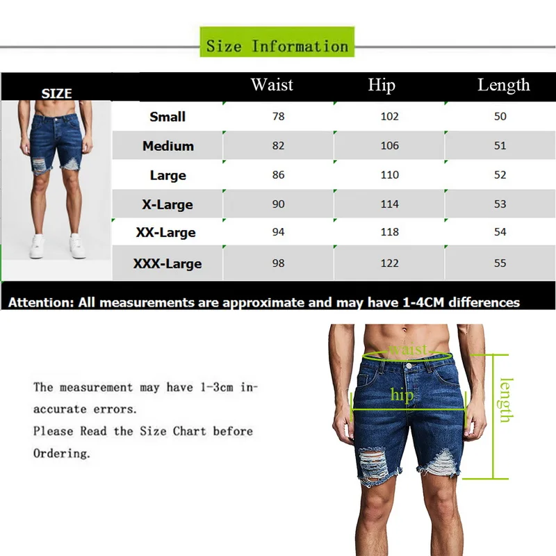 

Nice Pop Mens Sexy Ripped Short Jeans Men Brand Clothing Fashion Hole Destroyed Leisure Summer Denim Shorts