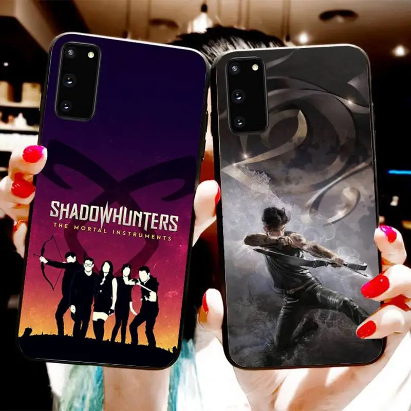 

TV Series Shadowhunters Phone Case For Samsung S20 S10 S21 S30 Plus S9 S10PLUS S20FE S21ULTRA