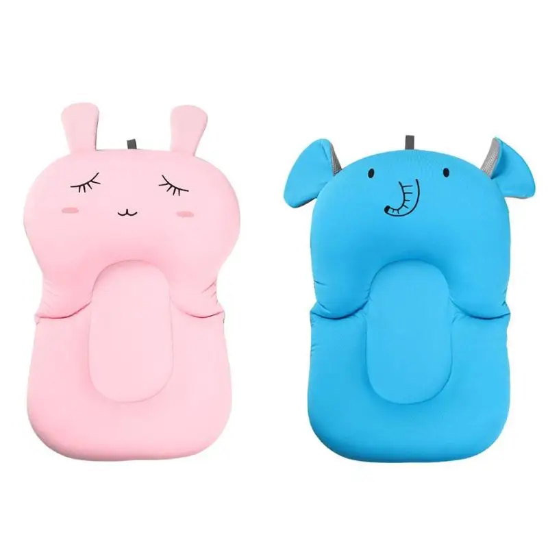 

Baby Shower Portable Air Cushion Bed Babies Infant Baby Bath Pad Non-Slip Bathtub Mat NewBorn Safety Security Bath Seat Support