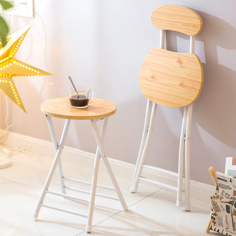 Стул Обеденный домашний современный минималистичный складной столик в