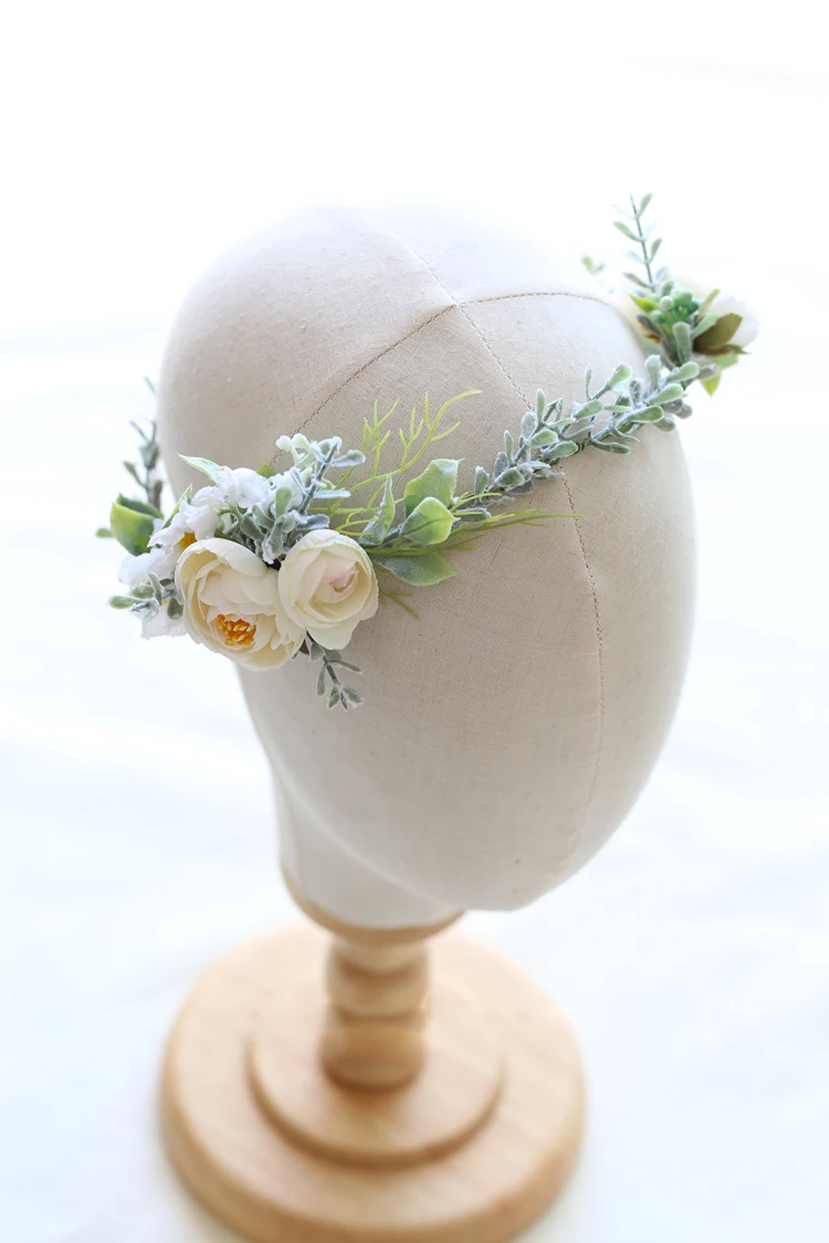 2019 цветок невесты тиара гребень для волос Hairband женские свадебные аксессуары