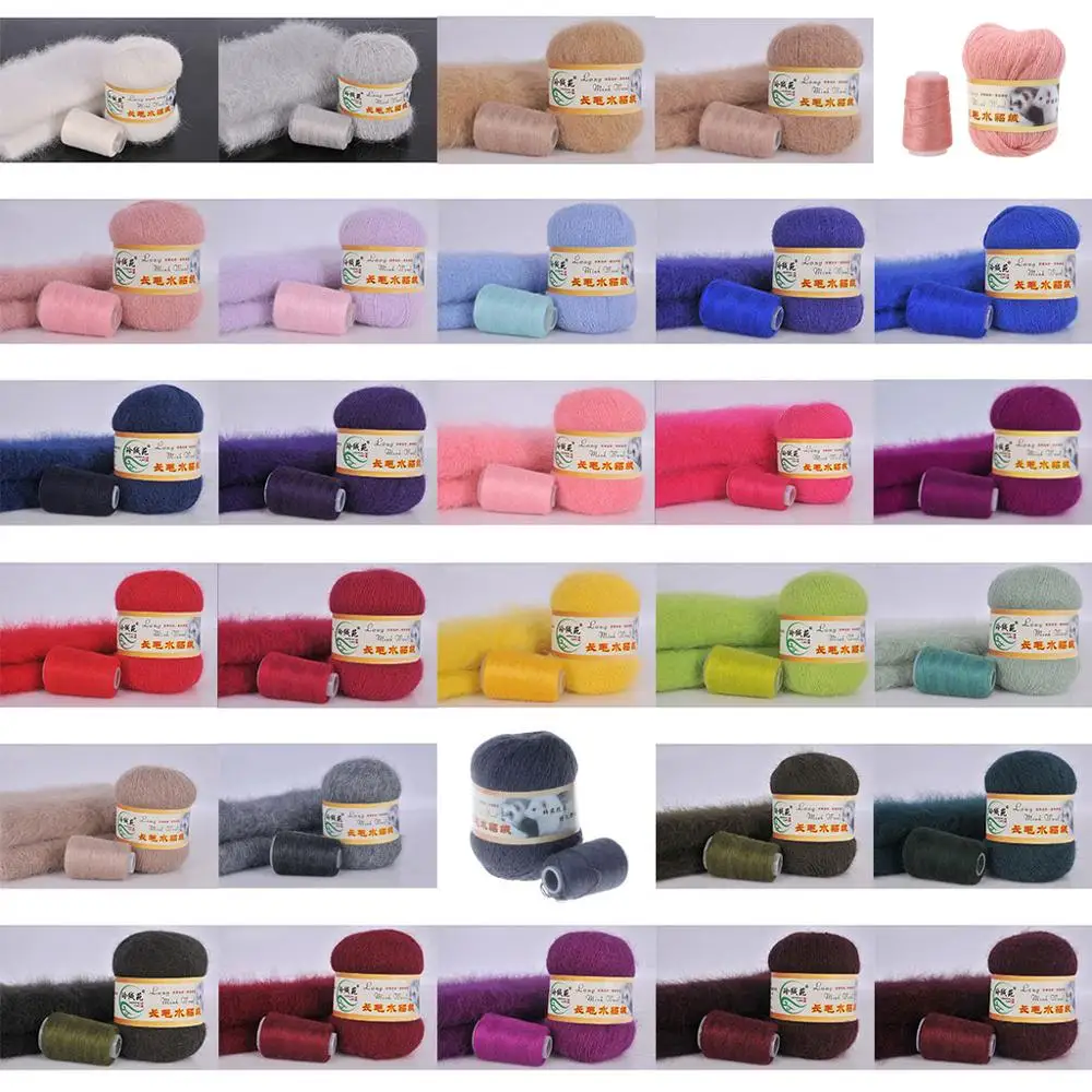 Пряжа для вязания норковая|Пряжа| |