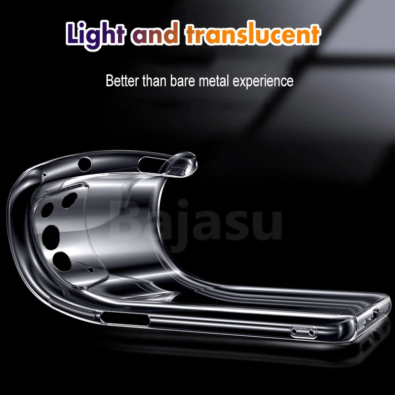 ultra thin silicone clear phone case for xiaomi redmi note 11 11s 7 8 9 10 pro mi 12 11t 10t poco x3 f3 f2 m4 luxury back cover free global shipp