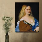 Tiziano Vecellio портрет ламбрекен плакат принты мраморная настенная живопись декоративная картина Современный домашний декор