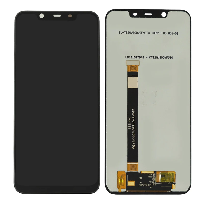 ЖК дисплей и дигитайзер сенсорной панели для Nokia 8 1 TA 1131 комбинированное стекло x7