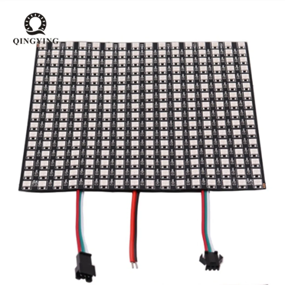 5pcs WS2812B Flexible Pixel 16X16 SK6812 Individuell Adressierbare Digitale led-modul Panel Flexible DIY Display Board DC5V