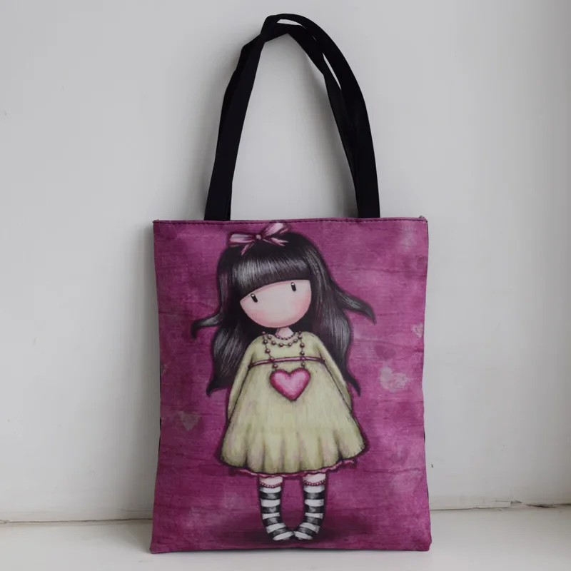 Модная дизайнерская женская сумка через плечо с персонажами красивая стильная