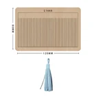 Форма для режущего ножа сделай сам, высечка, скрапбукинг, шаблон, кисточка, украшение для брелока, подвеска, подходит для машины для больших снимков Sizzix