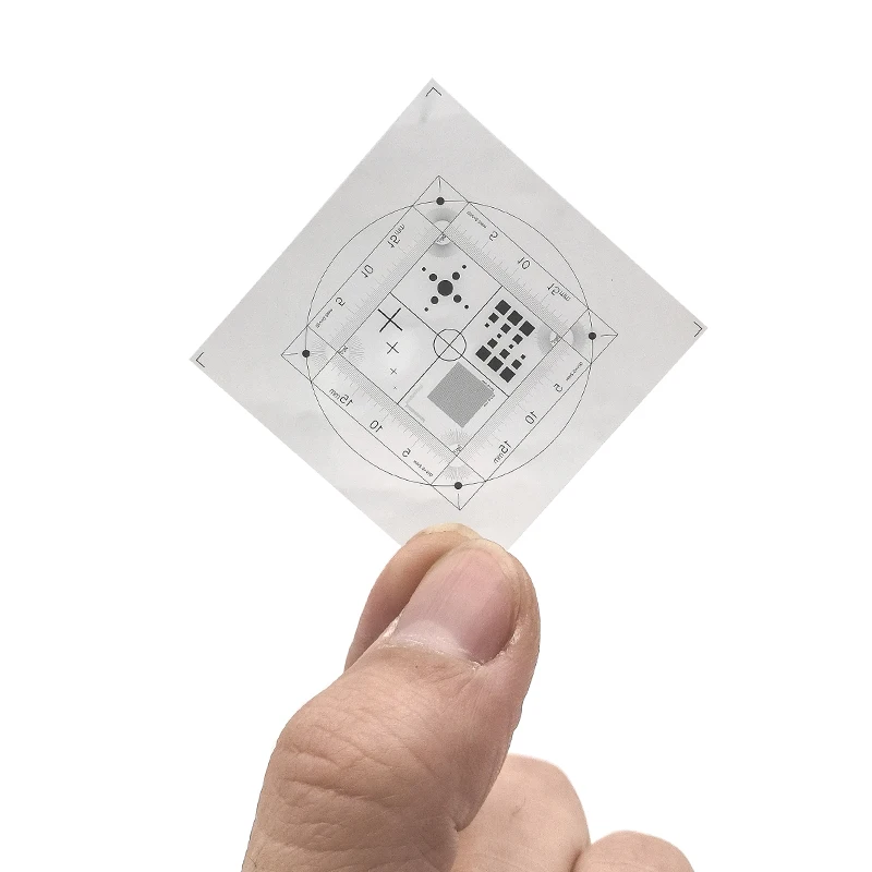 Калибровочная прозрачная гибкая пленка для Микроскоп-микрометр ПЭТ