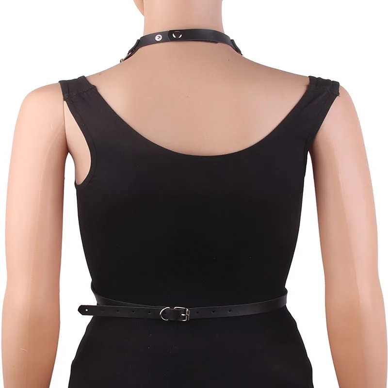 Сексуальное Тело портупея цепь бюстгальтер грудь талия ремень ведьмы Готический