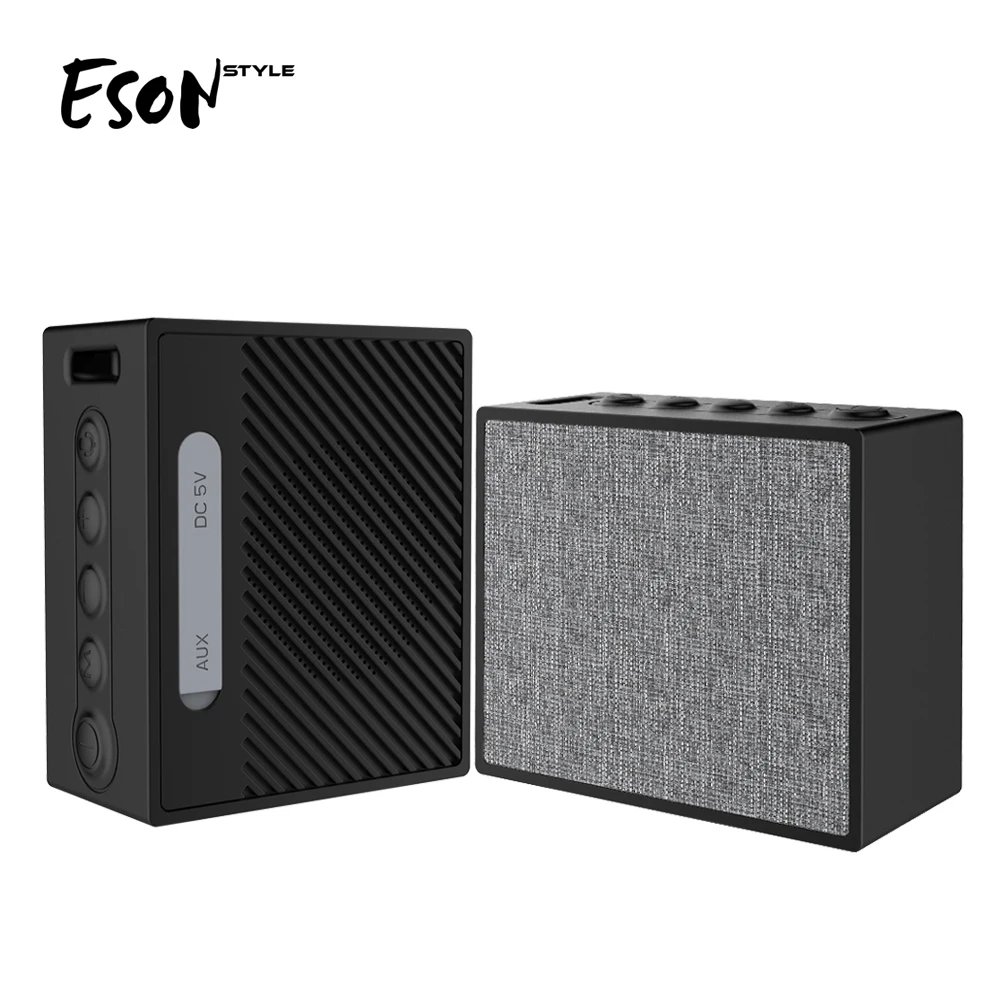 Eson Стиль Новое поступление умный портативный Bluetooth динамик беспроводной сабвуфер Wifi Голосовое управление Громкая связь Alexa динамик s