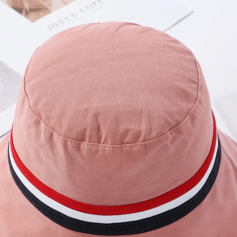 Панама для мужчин и женщин классическая шляпа от солнца чёрная белая Радужная