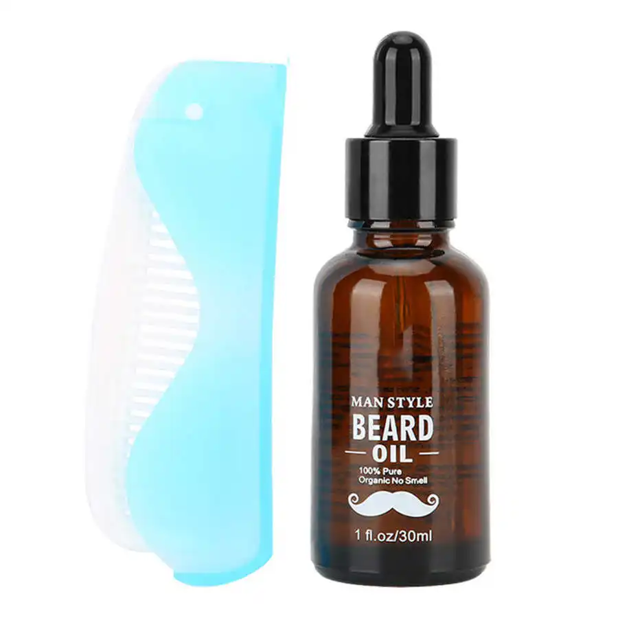 

Увлажняющее масло для укладки бороды питательное масло для роста бороды с расческой 30 мл растительные экстракты уход за бородой
