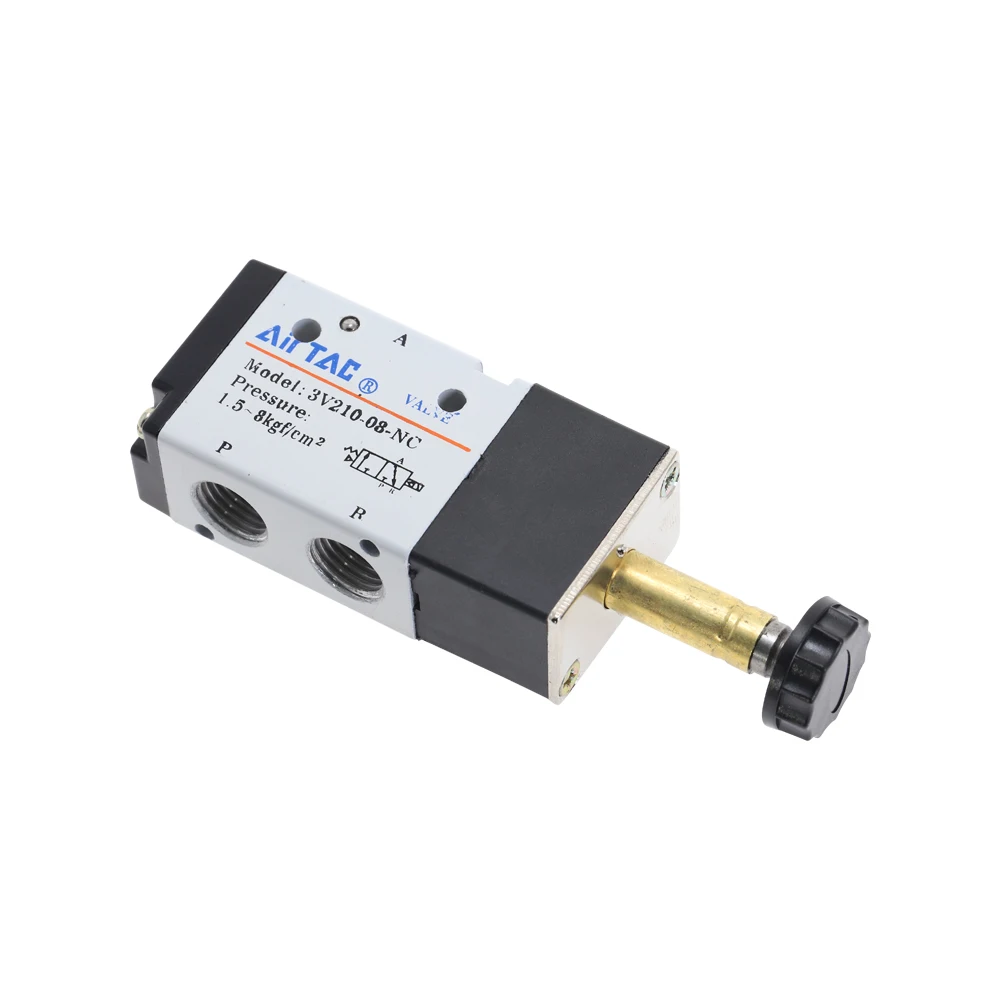 Пневматические фитинги 3 Way 2 позиции по направлению воздуха Управление