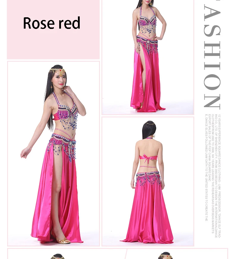 2pcs/set Belly Dance Costumes Oriental Dance Suit BellyDance Costumes Carnival Dance Costumes#865