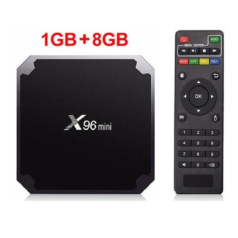 ТВ-приставка X96 mini Smart TV Box Android 9,0 Amlogic S905W ТВ-приставка 2,4G WiFi 3D видео 4K медиаплеер 2G16G X96mini консоли
