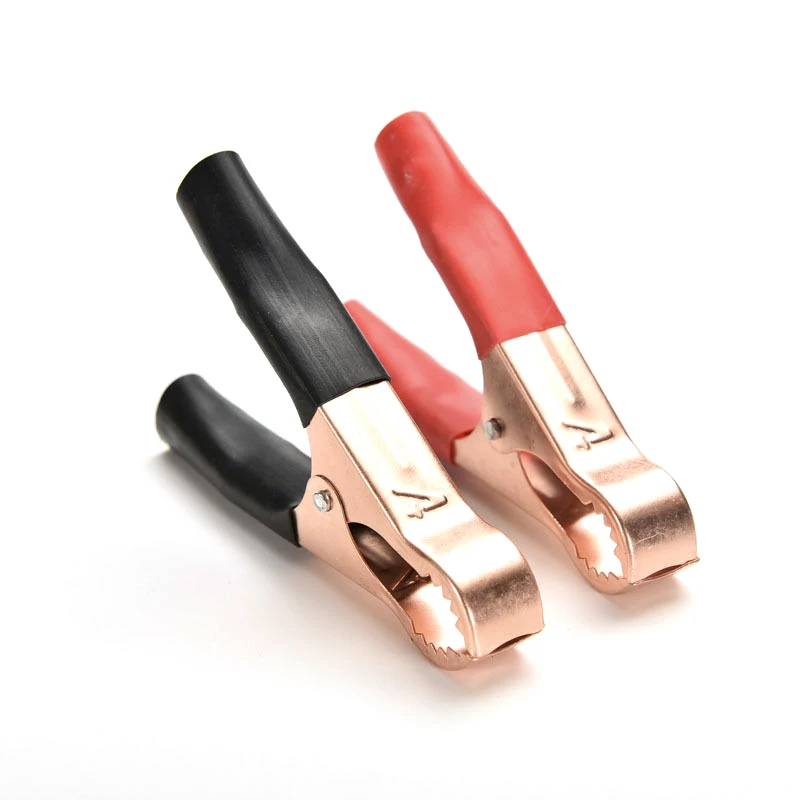 

Copper Plated Alligator Battery Charger Clips For Jump Starter Electric Project