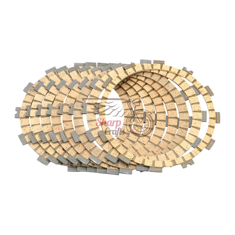 Мотоциклетные 8x карбоновые фрикционные пластины сцепления для двигателя