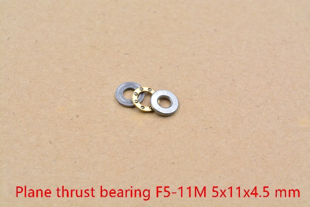 5 мм подшипник 5x11x4 F5 11M x 11 4 осевой шаровой Упорный самолет|bearing 5mm|bearing bearingbearing thrust |